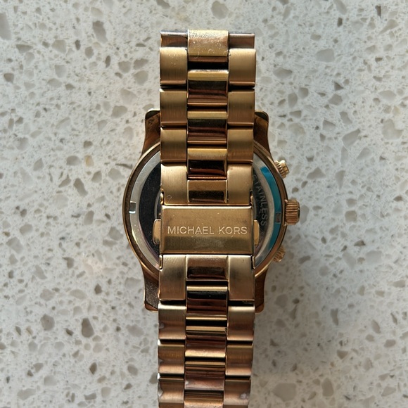 Rose Gold Michael Kors Watch - Picture 5 of 6
